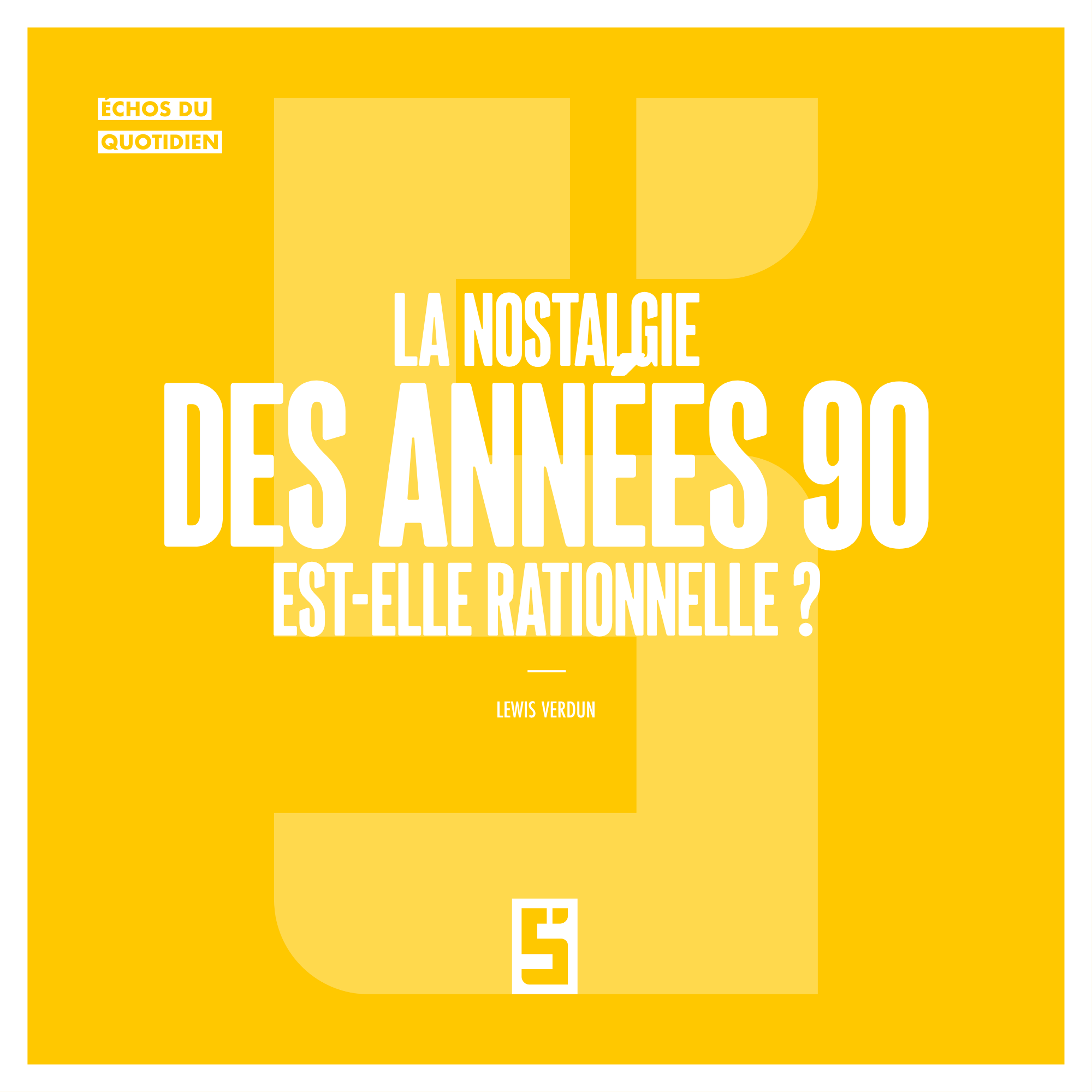 Nostalgie des années 90 : un refuge émotionnel… mais rationnel ?