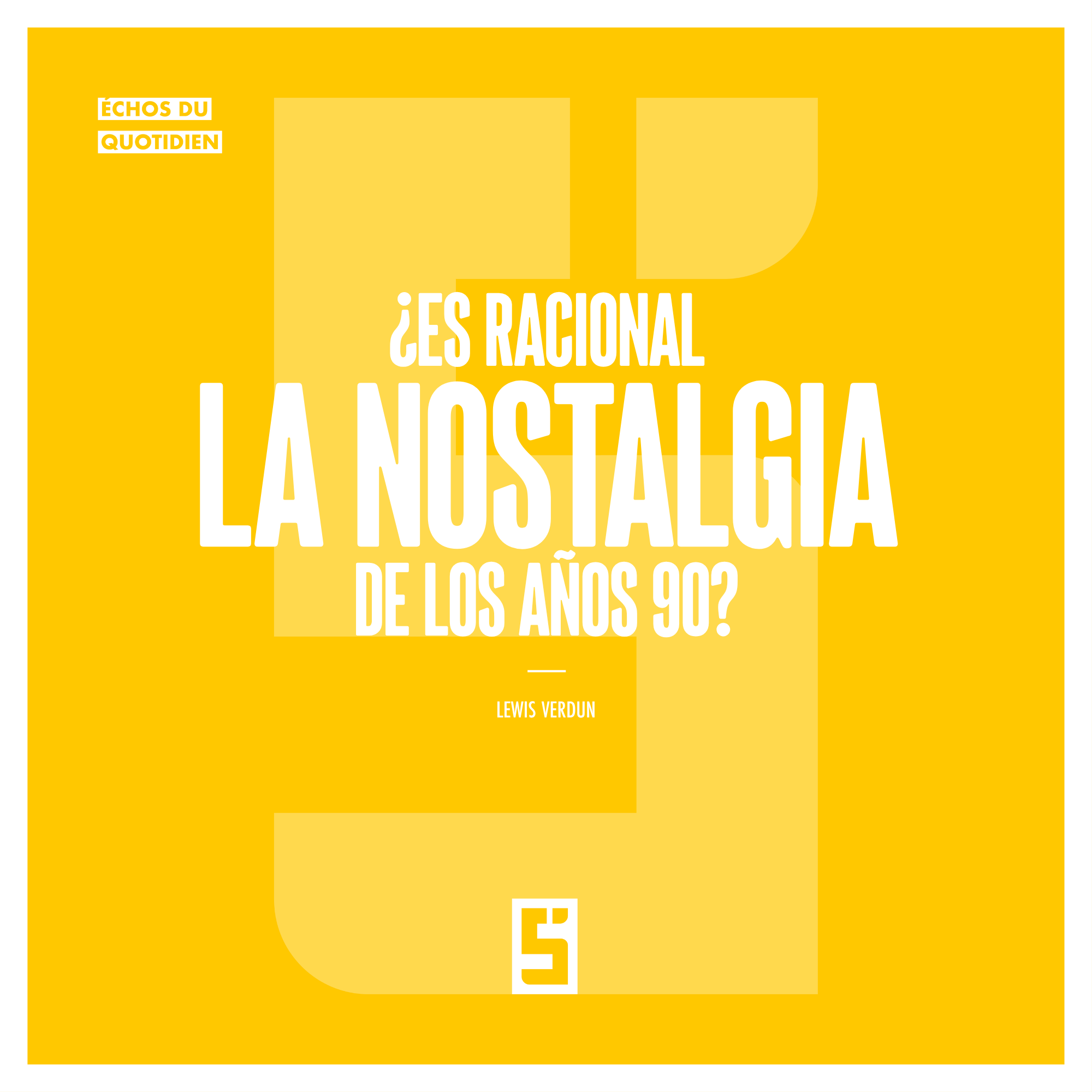 Nostalgia de los años 90: un refugio emocional… ¿pero es racional?