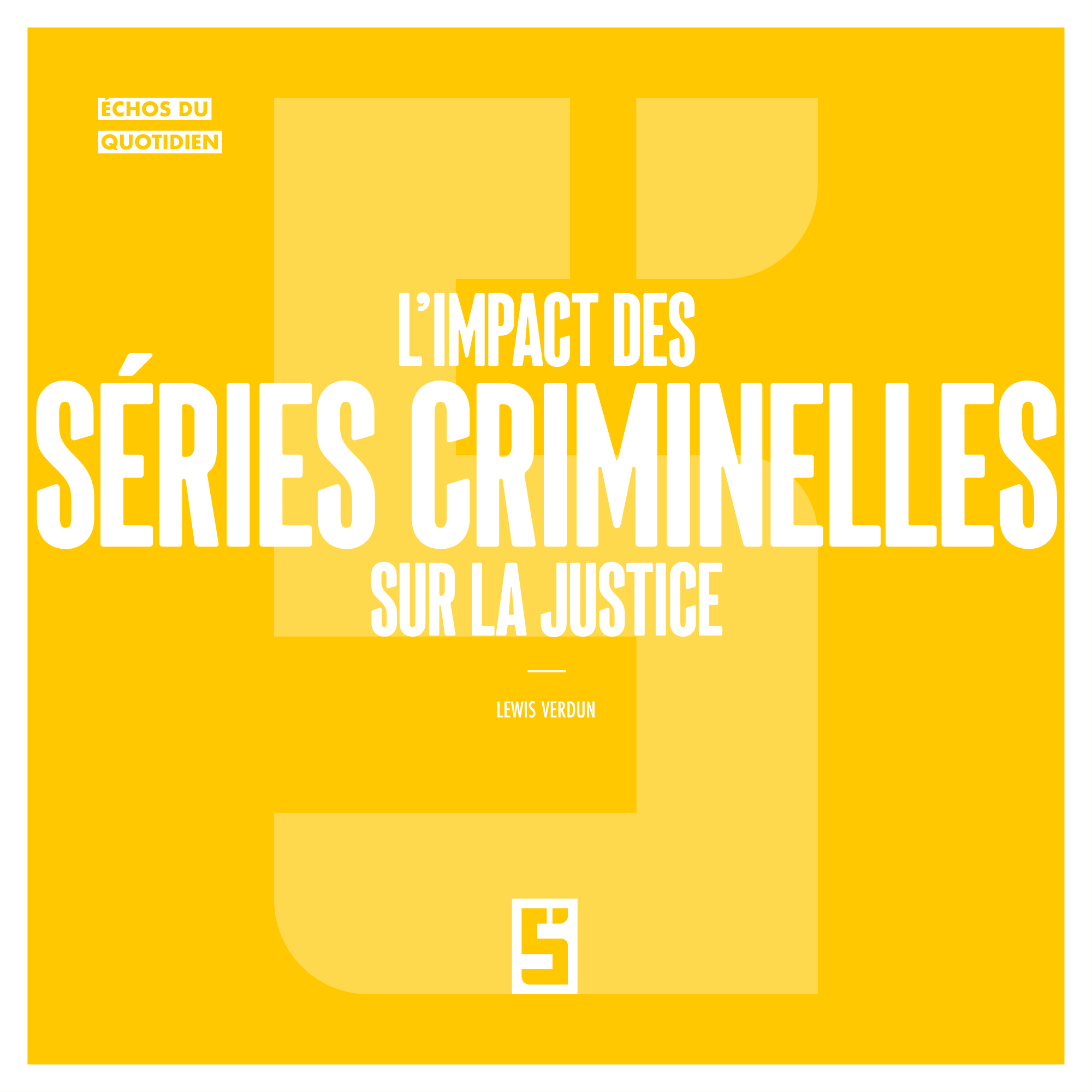 L’impact des séries criminelles sur la justice : quand la fiction influence notre perception du réel